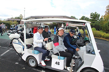 金庫創立９０周年記念親睦ゴルフコンペの開催