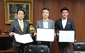 神戸大学との産学連携協力協定